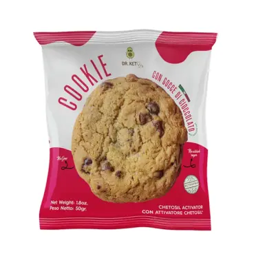 Cookie Keto con gocce di cioccolato