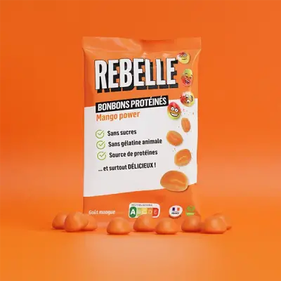Caramelle proteiche al mango senza zucchero