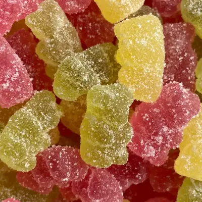 caramelle gommose senza zucchero a forma di orsetto