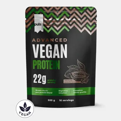 Proteine in polvere vegane Cioccolato e Nocciola