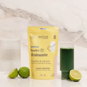 drenante in polvere epycure gusto limone verde