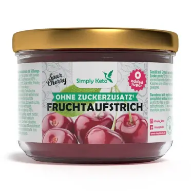 Marmellata Keto di amarene