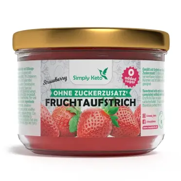 Marmellata keto di Fragole