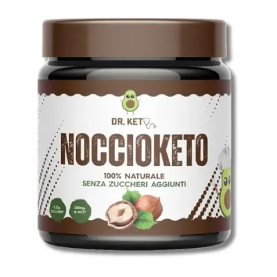 Crema Spalmabile alla Nocciola Chetogenica Dr. Keto