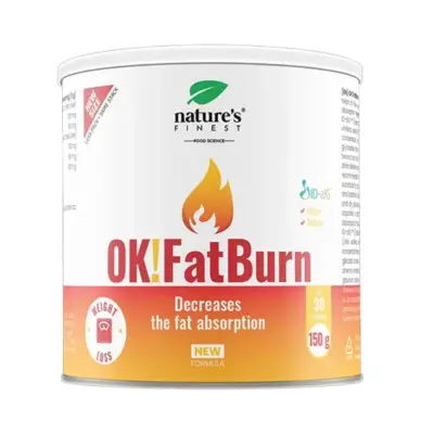 OK!FatBurn Nature’s Finest integratore controllo peso al limone