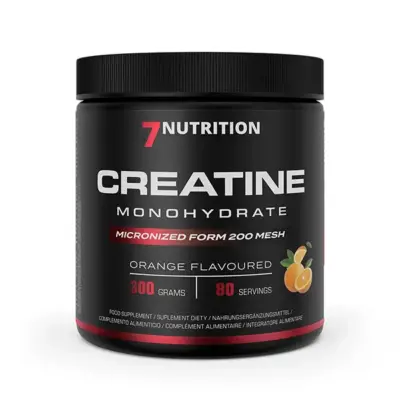 Creatina Monoidrato Micronizzata 300 g Arancia 7Nutrition